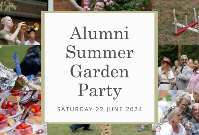 Alumni Summer Garden Party Saturday 22 June 2024